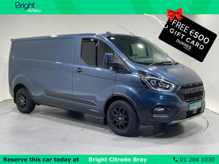 2023 Ford Transit Custom 300L TRAIL 2.0 T TD 170 M6 FWD 3DR