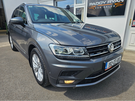 2019 Volkswagen Tiguan HIGHLINE 2.0 TDI MANUAL 6SPEED FWD 150HP 5DR €26,950