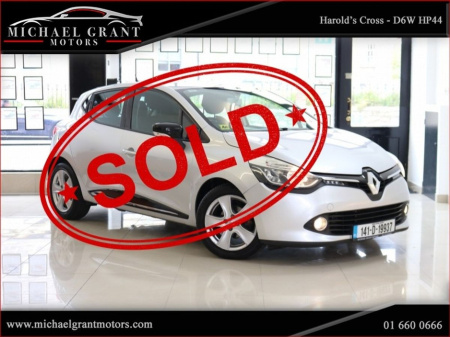 2014 Renault Clio 1.2 PETROL 16V 75 DYNAMIQUE / ONLY 75KM / IRISH CAR / NEW NCT €9,900