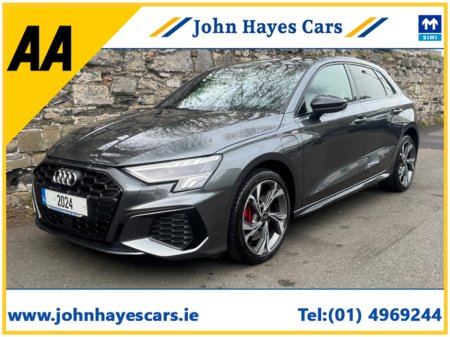 2024 Audi A3 ***SOLD***S LINE COMPETITION 45 TFSI E HYBRID//STUNNING LOOKING CAR//IMMACULATE THROUGHOUT//SIMI AND AA DEALER