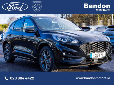 2021 Ford Kuga 2021 Black Ford Kuga Plugin Hybrid 2.5 Duratec 225PS PHEV ST-Line Auto