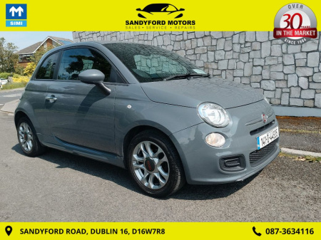 2014 Fiat 500 1.2 S 69BHP 3DR €6,950