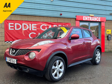 2012 Nissan Juke 1.5 litre turbodiesel dCi SV €5,750