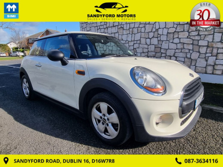 2017 MINI One PETROL LOW MILAGE! 2DR €14,950