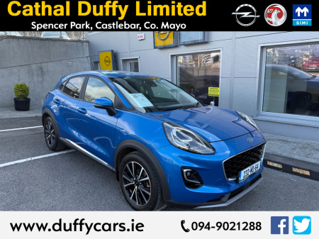 2023 Ford Puma TITANIUM 5DR 1.0T 125 MHEV  ** Finance Available **