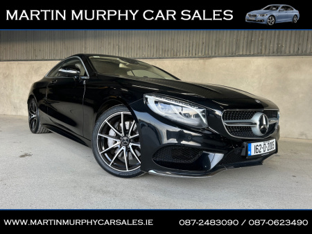 2016 Mercedes-Benz S Class S500 AMG SPORT PREMIUM  COUPE 4.7 V8 455 BHP €49,950