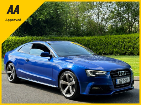 2016 Audi A5 2.0 TDI 190BHP S LINE BLACK ED *PAN ROOF*SEPANG BLUE*