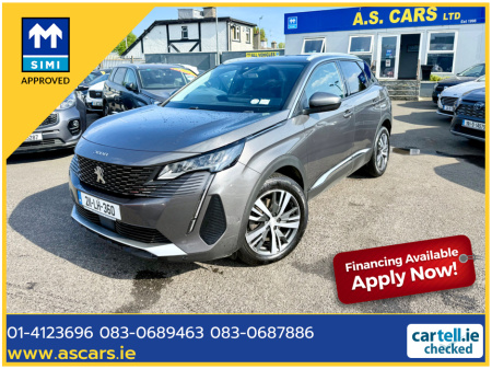 2021 Peugeot 3008 ALLURE 1.5 HDI €21,495