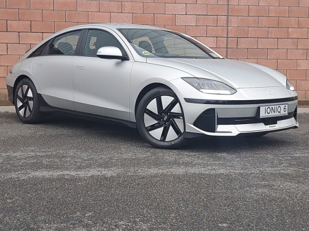 2025 Hyundai Ioniq 6 Signature Model with a 53 k/wh battery, 429 Kms Range.