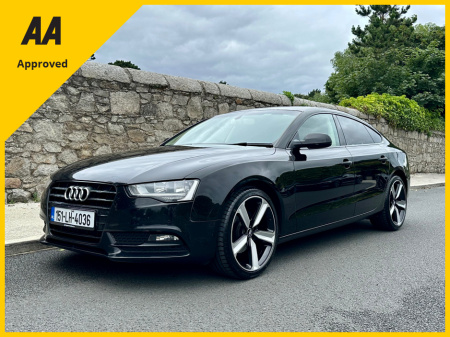 2015 Audi A5 Sportback 2.0 TDi SE Ultra Sportback | Timing belt done | 2 keys | June 2026 nct | 190e tax | Sold serviced and valeted with history check supplied | Warranty provided.