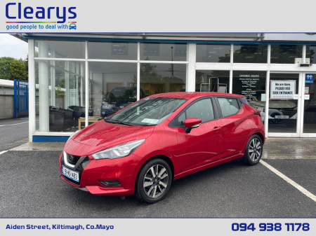 2019 Nissan Micra 1.0 SV MY19 4DR €13,750