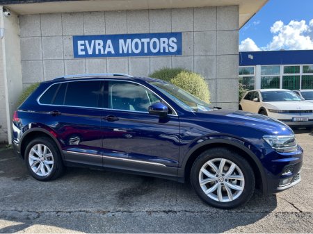 2019 Volkswagen Tiguan HIGHLINE 4MOTION AUTOMATIC 2.0 DIESEL //HIGH SPEC//HEAD UP DISPLAY//360 PARKING CAMERAS// €29,950