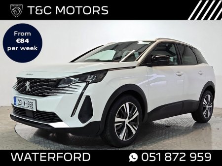 2023 Peugeot 3008 Front and Rear Parking Sensors with Camera, Apple Carplay/Android Auto, Dual Zone Climate Control & Cruise Control