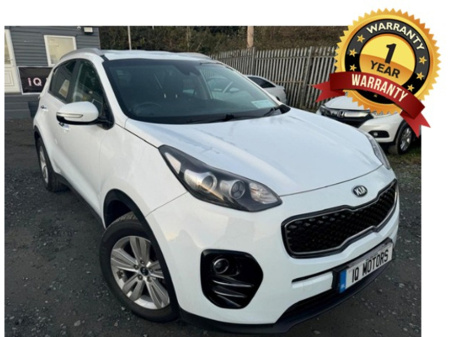 2016 Kia Sportage 1.7 Diesel -  2016 with 1 YEAR WARRANTY €14,995