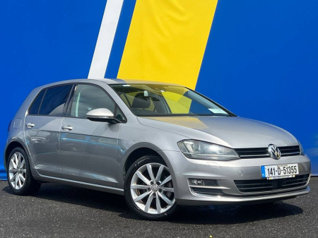 2014 Volkswagen Golf HIGHLINE 1.4 TSI AUTO // ADAPTIVE CRUISE CONTROL // BLUETOOHT MUSIC // 17" MULTISPOKE ALLOYS €12,900