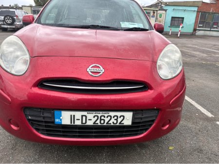 2011 Nissan Micra 1.2 5DR SV CVT AUTO