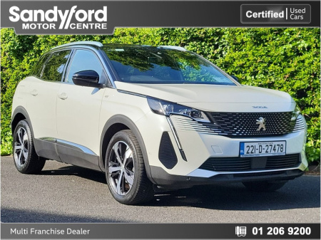2022 Peugeot 3008 1.2 PureTech 130bhp GT €29,750