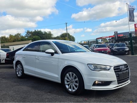 2016 Audi A3 Saloon ( 162 REG 1.4 TFSI PRIVACY GLASS REVERSING CAMERA - PARKING SENSORS - SIMI DEALER - LOW ROAD TAX BAND €17,450