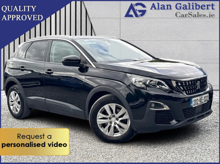 2020 Peugeot 3008 ACTIVE 1.2 Petrol €105 PW LOW  Mileage! €21,995