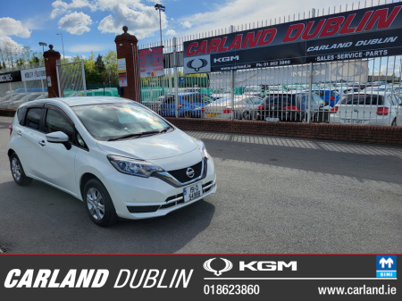 2019 Nissan Note (2yr warranty) 1.2 petrol Auto