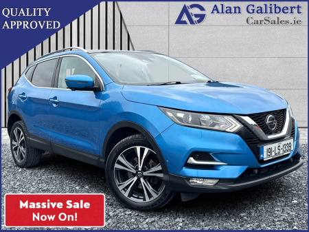 2019 Nissan Qashqai 1.5 Diesel N-CONNECTA 360 Camera €76 Per Week €15,995