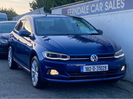 2018 Volkswagen Polo 1.0  HIGHLINE  NEW SHAPE  VERY HIGH. SPEC CAR €15,945