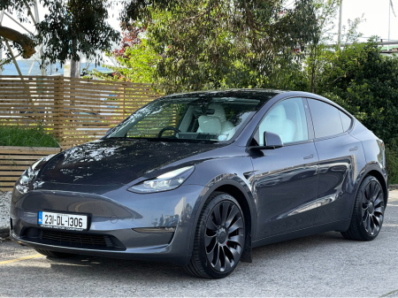 2023 Tesla Model Y 460BHP PERFORMANCE AWD LONG RANGE MODEL .. WHITE LEATHER INTERIOR .. TOP SPEC AVAILABLE