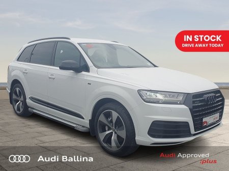 2019 Audi Q7 €639 PM ON HP S-Line BLK ED 45 TDI Quattro SALE €639 PM