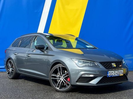 2018 SEAT Leon CUPRA SPORTSTOURER 2.0 TSI // 300 BHP 6 SPEED MANUAL // LEATHER/ALCANTARA CUPRA SPORT SEATS // SPORT DISPLAYS