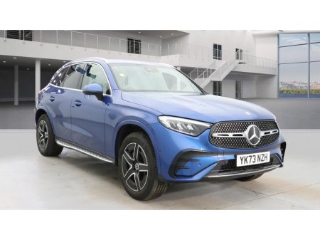 2023 Mercedes-Benz GLC Class 300E AMG LINE (31.2KWH BATTERY) 9G AUTOMATIC **ONE OWNER / APPLE CARPLAY / BLIND SPOT ASSIST / FULL NEVA GREY LEATHER / HEATED SEATS / REVERSE CAMERA / SAT NAV / WIRELESS PHONE CHARGING**
