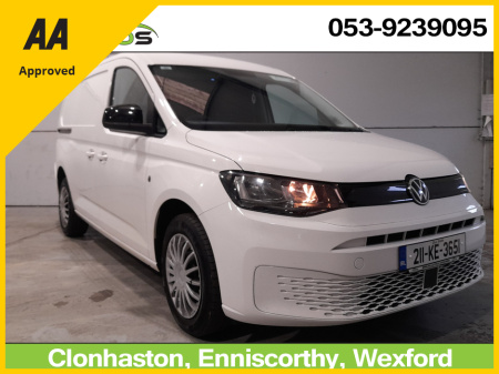 2021 Volkswagen Caddy CARGO+ BUS TDI 102 102HP MANUAL 6SPEED FWD 5DR €14,995