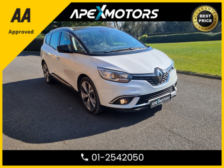 2017 Renault Grand Scenic FINANCE ARRANGED * DIESEL  * 7-SEATER MPV * TOP-SPEC DYNAMIQUE NAV * AA APPROVED * 101 SAFETY CHECKLIST * IMMACULATE * HEATED SEATS * COLOUR REVERSE CAMERA * LOW LOW MILES * ADAPTIVE CRUISE * 2-KEYS
