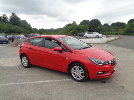 2018 Opel Astra NCT07/ 2026, €180 TAX, LOW KMS. HISTORY €10,999
