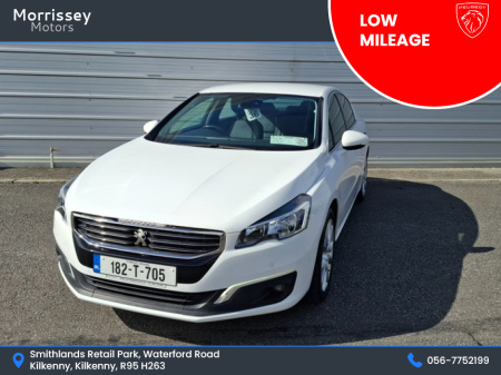 2018 Peugeot 508 ALLURE 2.0 BLUE HDI 150 4DR €15,500