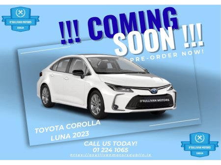 2023 Toyota Corolla LUNA/2023/HYBRID/AUTO/COMING SOON!!