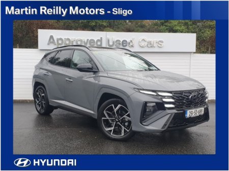 2025 Hyundai Tucson We're sorry, this car is now sold. Check out our website for similar models https://www.martinreillymotors.com/ - 2WD Platinum N-Line PHEV - Panoramic Sunroof €45,945
