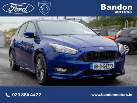 2018 Ford Focus 2018 Ford Focus - ST line - Deep Impact Blue 1.0 EcoBoost 125PS ST-Line