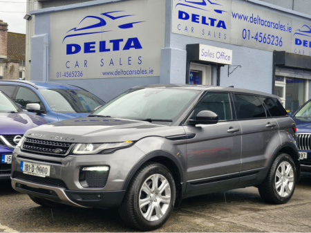 2018 Land Rover Range Rover Evoque SE TECH 2.0 TD4 180BHP AUTOMATIC NCT 03/27 FINANCE AVAILABLE @ €99 PER WEEK FULL LEATHER/ HEATED SEATS/ TOUCH SCREEN MEDIA/ PARKING SENSORS/ HISTORY CHECKED