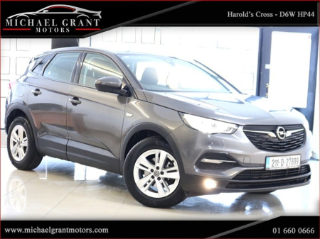 2021 Opel Grandland X SC 1.2 PETROL 130PS 6 SPEED / ONLY 29KM / 1 OWNER / IRISH CAR