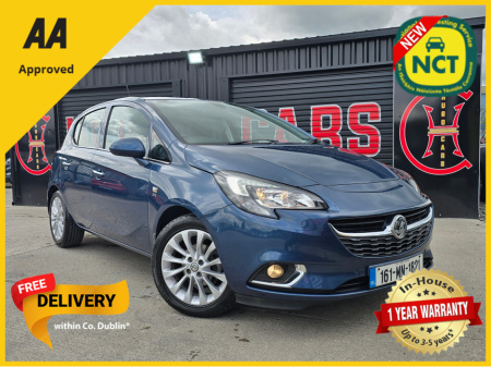 2016 Vauxhall Corsa 2016 Corsa 1.2/High spec/33k mls/New NCT/1yr warra €9,888