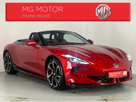 2025 MG Cyberster MG CYBERSTER DUAL MOTOR**7 YEAR WARRANTY**SCISSOR DOORS**LAUNCH CONTROL**FULLY ELECTRIC HOOD**8 SPEAKER BOSE SOUND SYSTEM**WRAPAROUND 3 SCREEN COCKPIT**ADAPTIVE CRUSIE CONTROL** €76,350