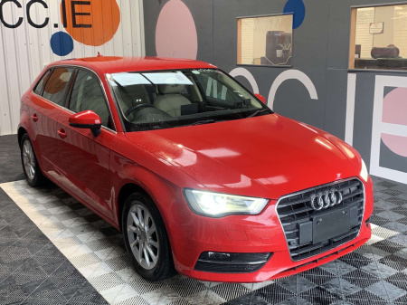 2014 Audi A3 MAY SALE ONLY €12950! Audi A3 Sportback 1.4 TFSI Automatic / Cream Leather Heated Seats / Reverse Camera / Audi A3 Automatic