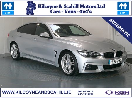 2019 BMW 4 Series 420D D F36 M SPORT GRAN COUPE 5DR A
