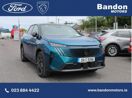 2025 Peugeot 3008 GT 1.2 MHEV 145bhp eDCS6 GT €45,950
