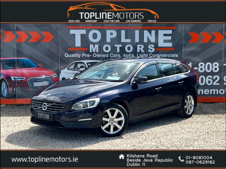 2016 Volvo V60 ==2.0D//AUTO//FULL LEATHER//NEW NCT//IMMACULATE== €14,950