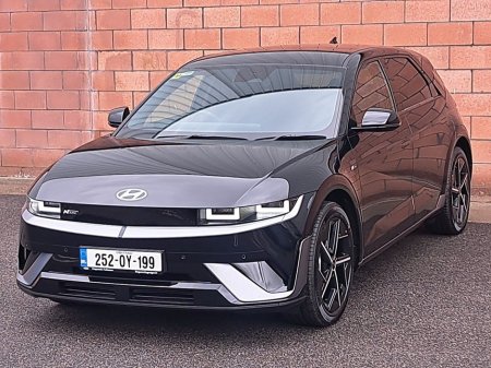 2025 Hyundai Ioniq 5 N-Line Model with a 84 kW Battery with 570 kms.