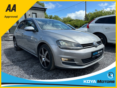 2016 Volkswagen Golf 1.4 TSI HIGHLINE PLUS AUTOMATIC // TOP SPEC // FULL LEATHER // PRO BLUETOOTH MEDIA // UPGRADED VW SPORT ALLOYS // STUNNING CAR THROUGHOUT €13,950
