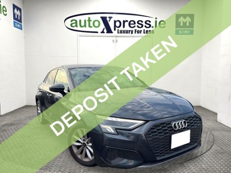 2021 Audi A3 SPORTBACK 30TFSI Automatic, Reversing camera, LOW MILEAGE