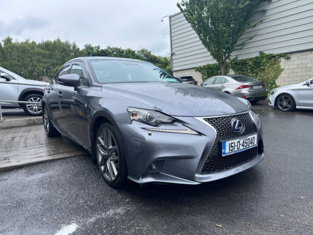 2015 Lexus IS 300 h 300 H F SPORT E-CVT 4DR AUTO 2.5