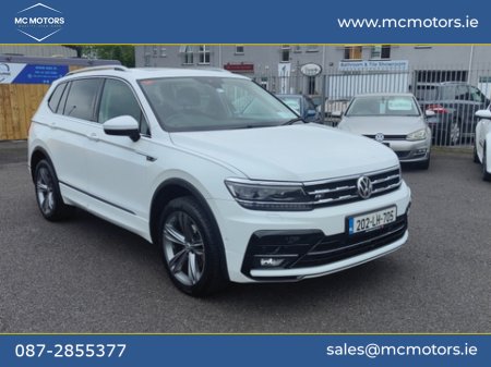 2020 Volkswagen Tiguan A7 R-LINE 2.0 TDI MANUAL 6SPEED FWD 150 5DR